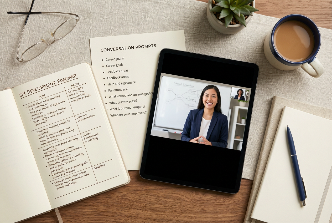 Structured online lesson planning and guided one-to-one delivery