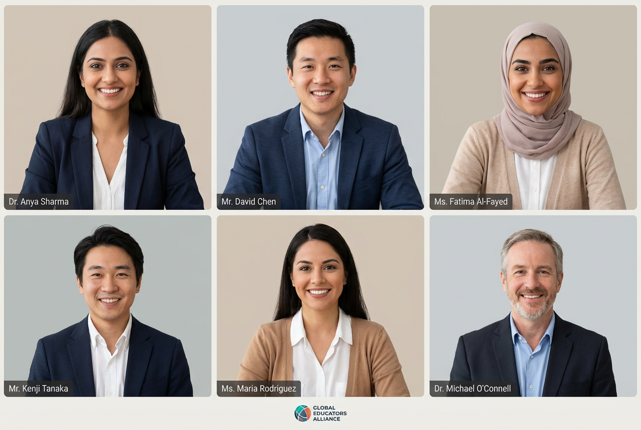 Teacher explaining communication strategy during a one-to-one coaching session